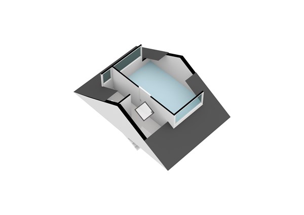 Floorplan - Annie M.G. Schmidtlaan 16, 2343 BH Oegstgeest